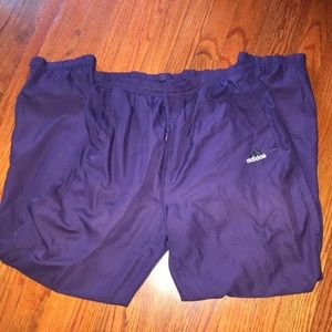COPY - Adidas Vintage purple windbreak pants work…